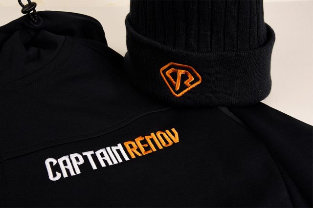 captain renov bonnet et veste personnalisé