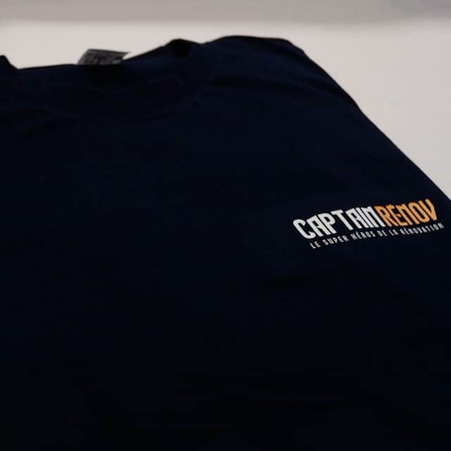 tshirt imprimé captain renov