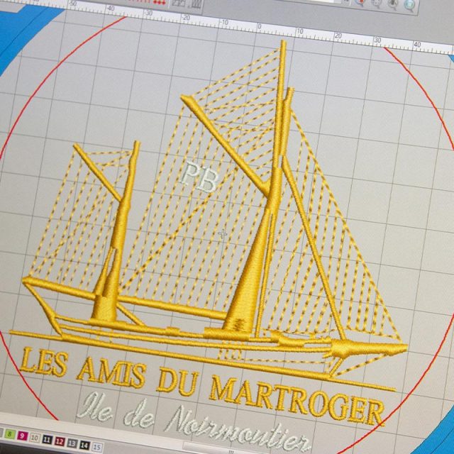 visuel martroger point broderie ordinateur