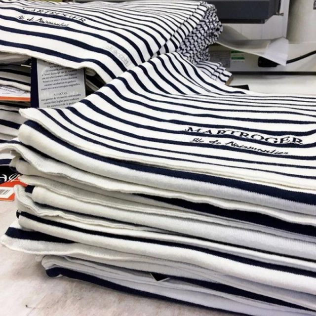 marinières broderie martroger noirmoutier